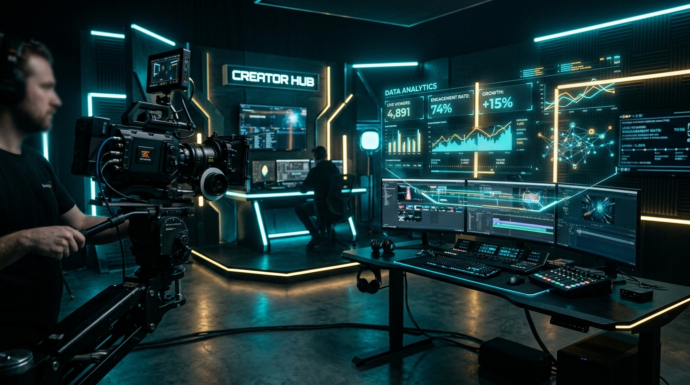 CREATORHAUS Studio Backdrop